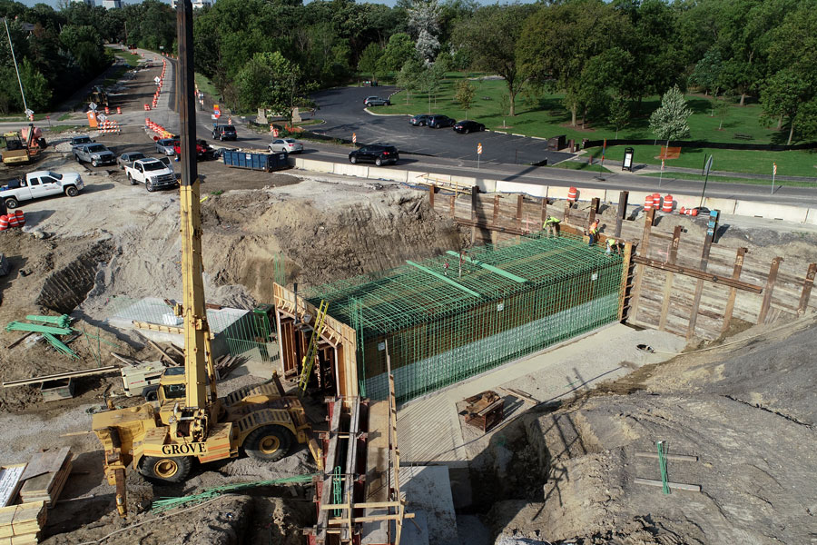 york-harger-underpass-construction