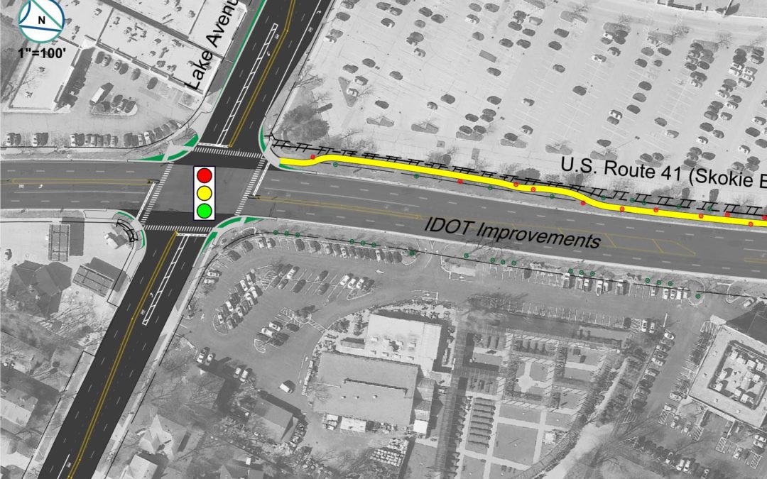 U.S. Route 41 (Skokie Boulevard) and Lake Avenue Intersection Improvement