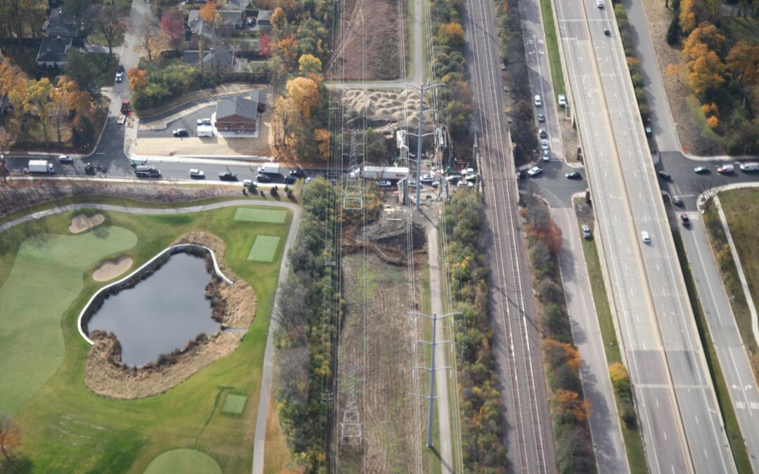 US 41 at Deerpath Road: Pump Station #38