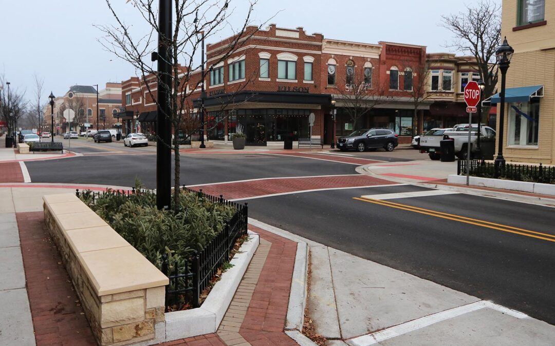 Naperville Downtown Streetscape