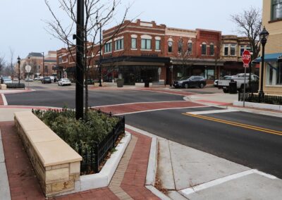 Naperville Downtown Streetscape