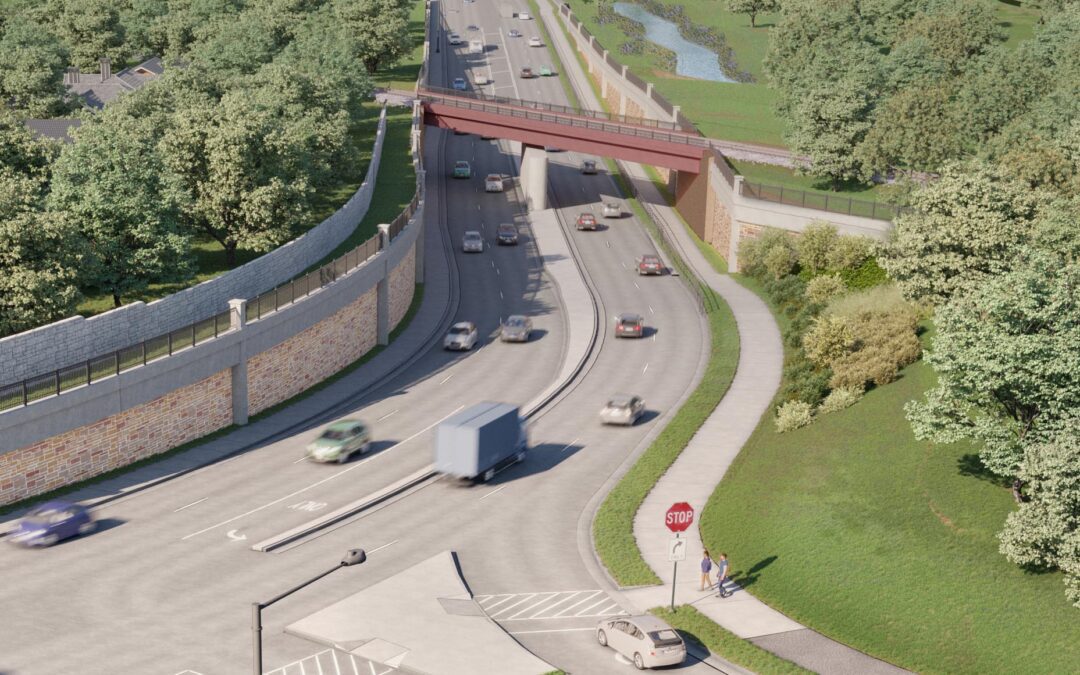 US Route 14 Grade Separation at CN Railway Nature-based Solutions Services