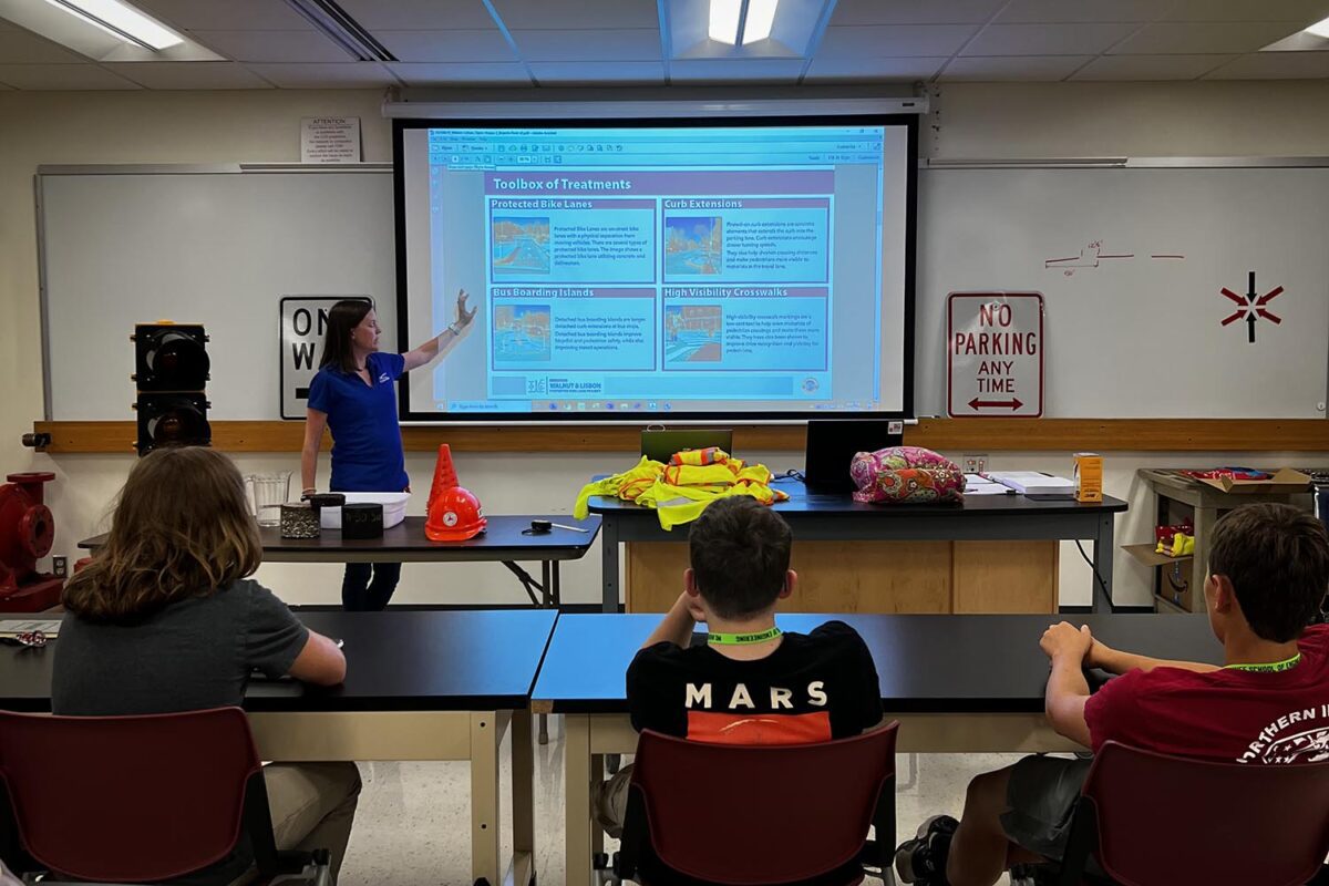 Inspiring Future Engineers — Amanda Kleinwachter, P.E., Participates in Summer Camp at MSOE