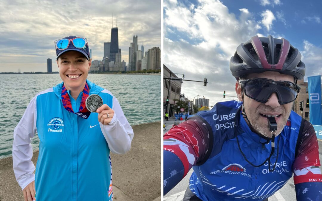 Running and Marshalling – The 2025 Chicago Marathon