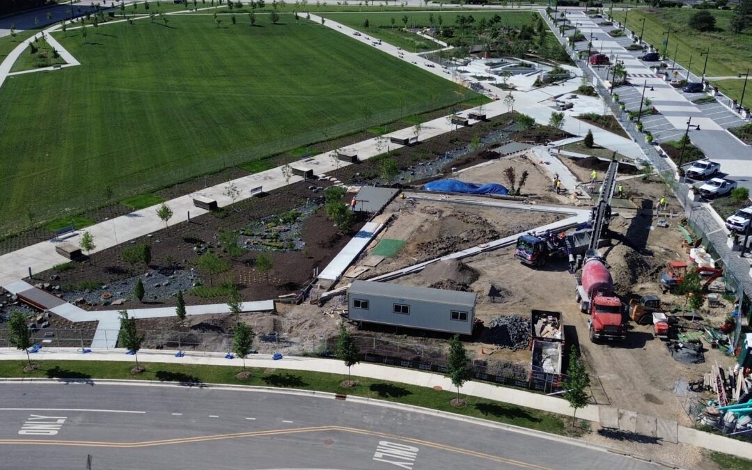 Enthusiasm and Vision — Construction Administration of a Park within the 90 North Park Development