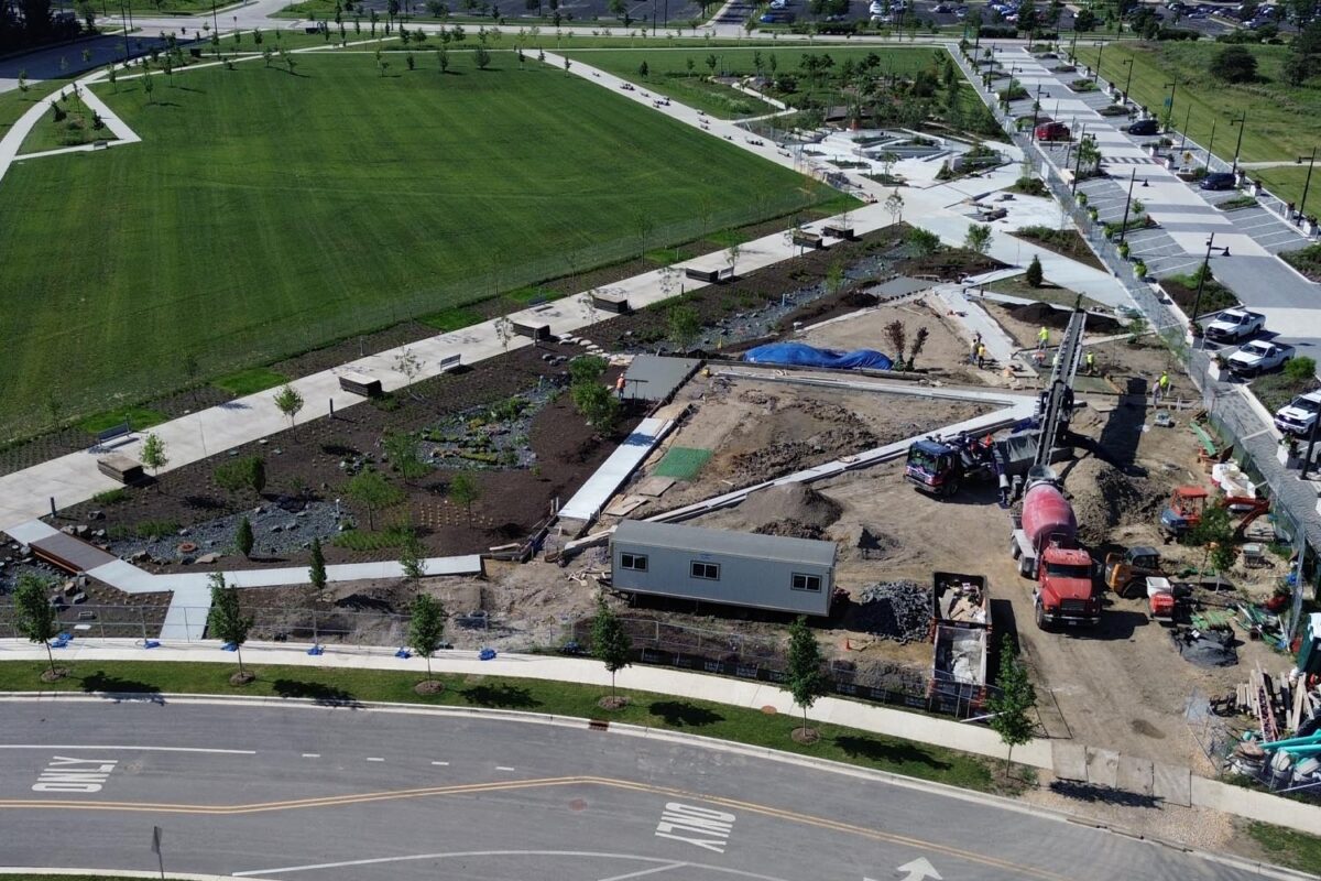 Enthusiasm and Vision — Construction Administration of a Park within the 90 North Park Development